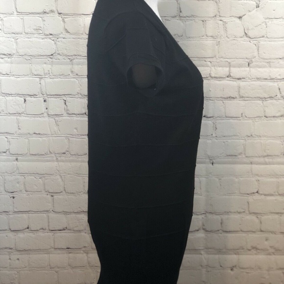 Dots Black Womens Knit Sweater Size Large - Picture 2 of 5